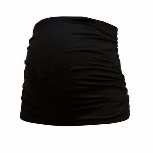 Maternity Belly Band Cover Pregnancy Baby Support Strap  - Black-0